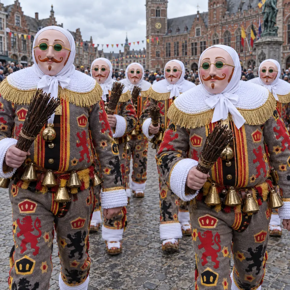 The carnival of Binche