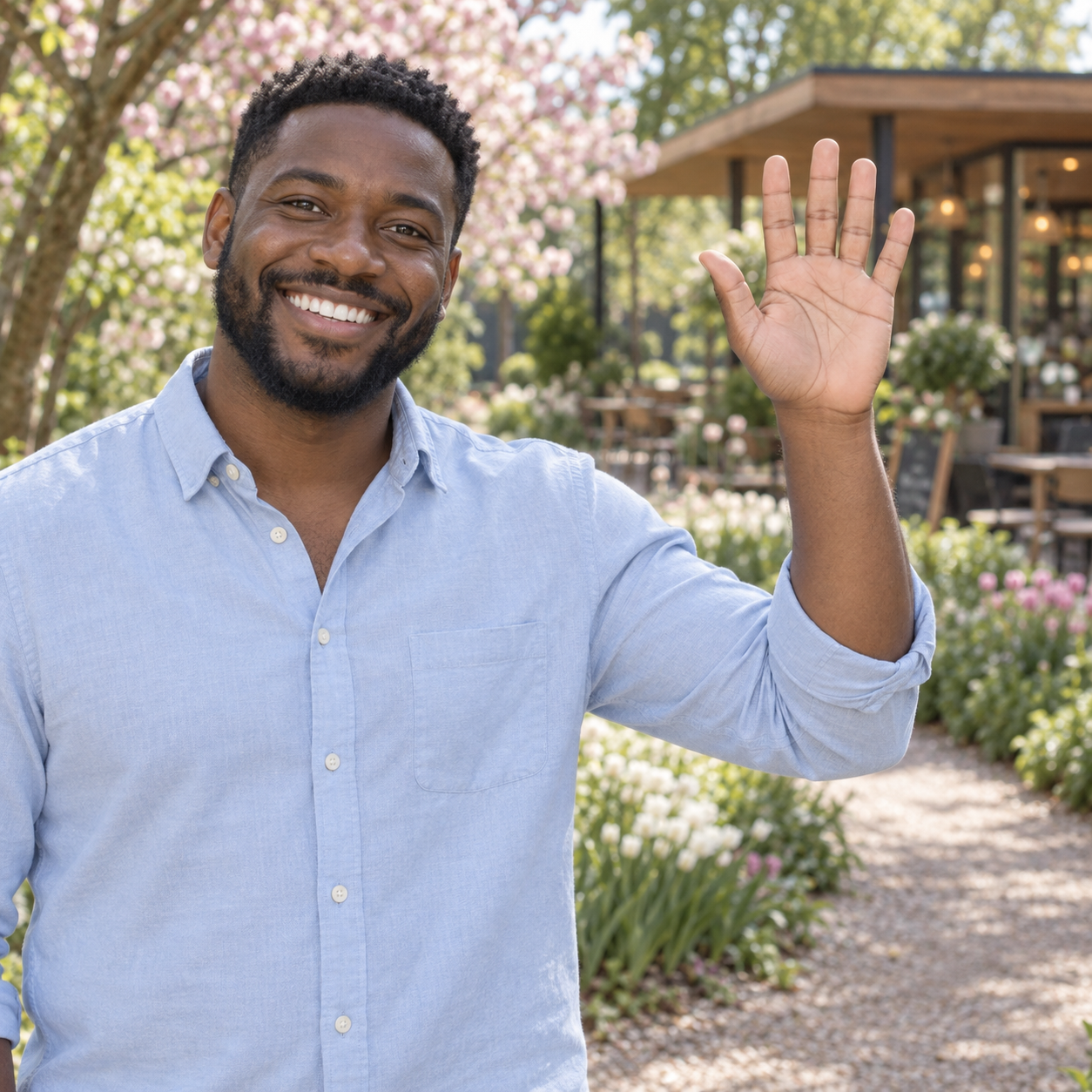 How do you greet someone in French?