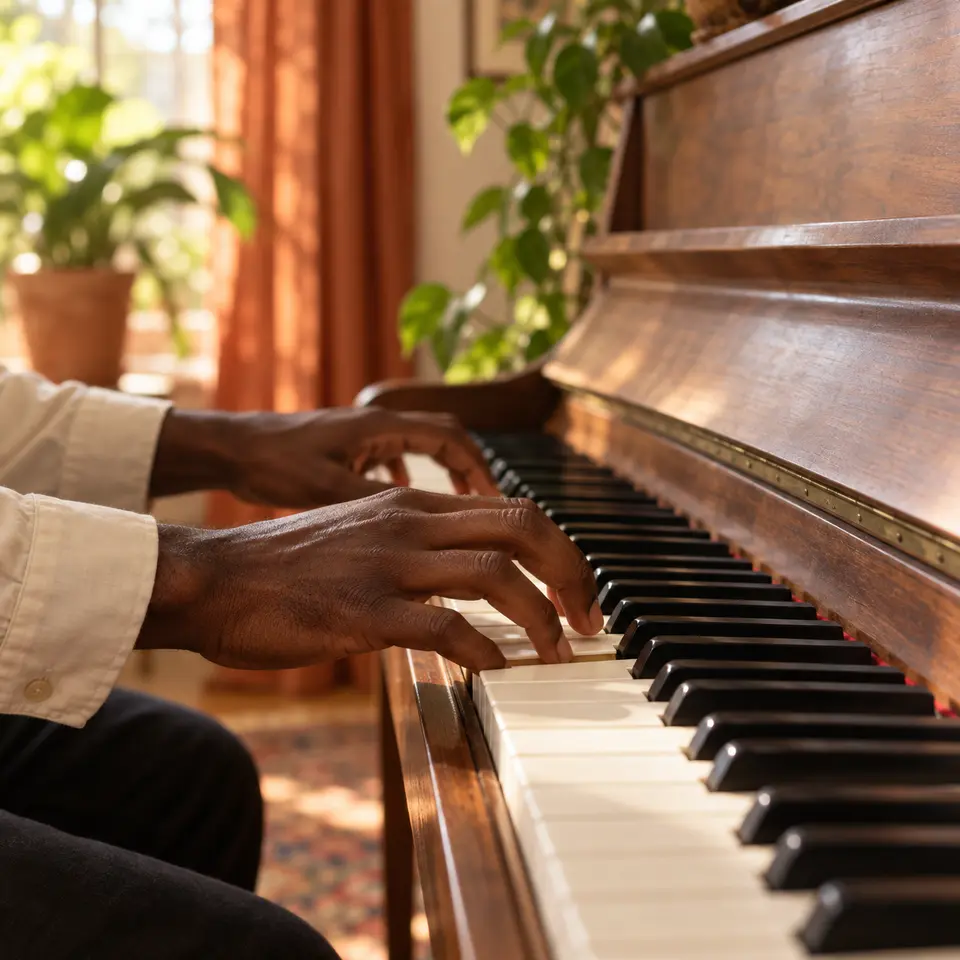 Si j’étais un instrument de musique, je serais un piano.