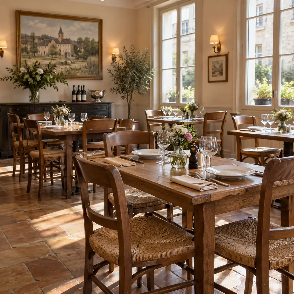 Caffe restaurant interior