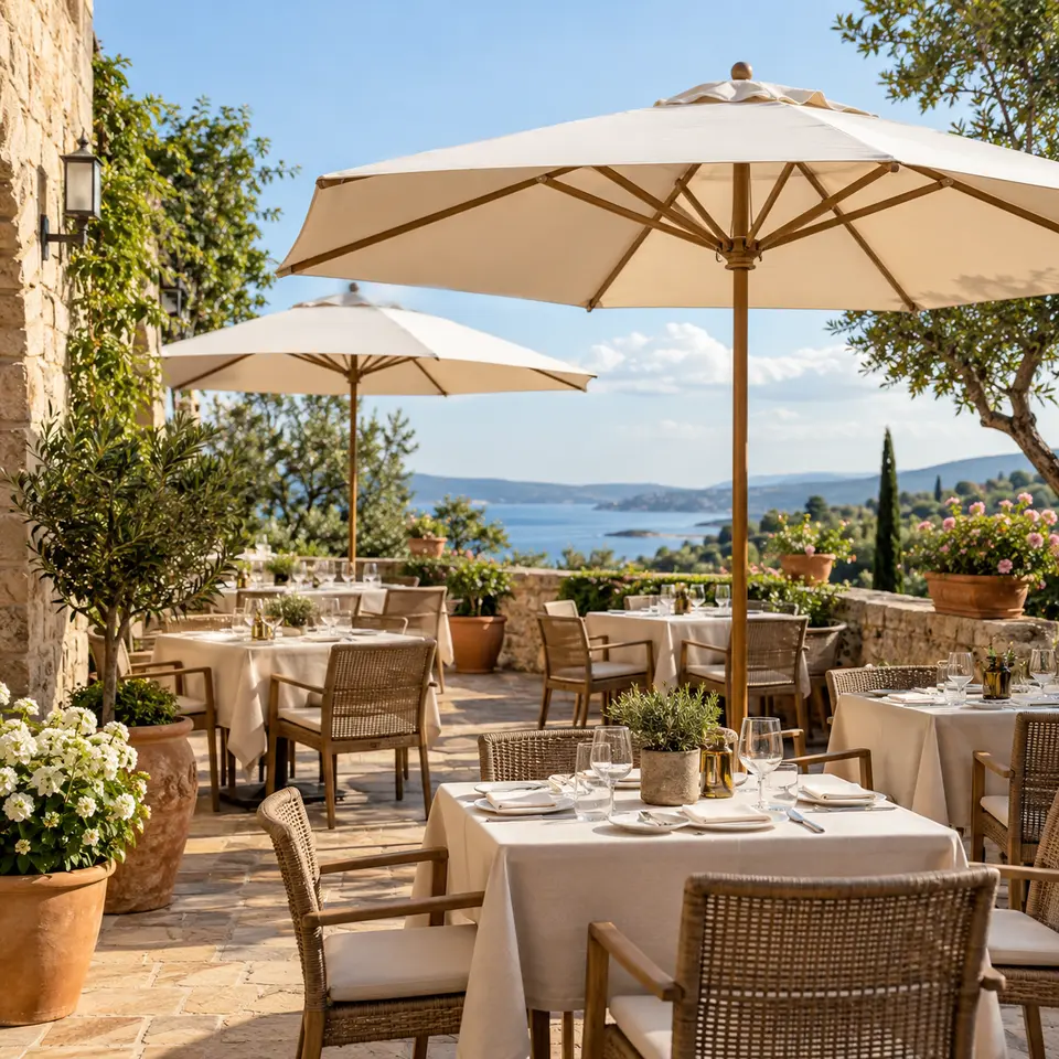 Outdoors restaurant